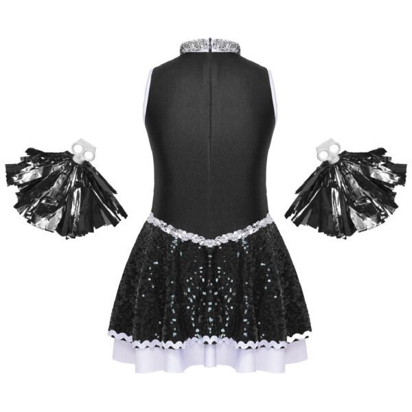 Rukap free design team uniforms sexy cheerleader skirt custom cheer dance costumes cheerleading outfits - Image 2