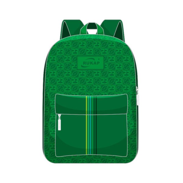 Green fashion sports backpack